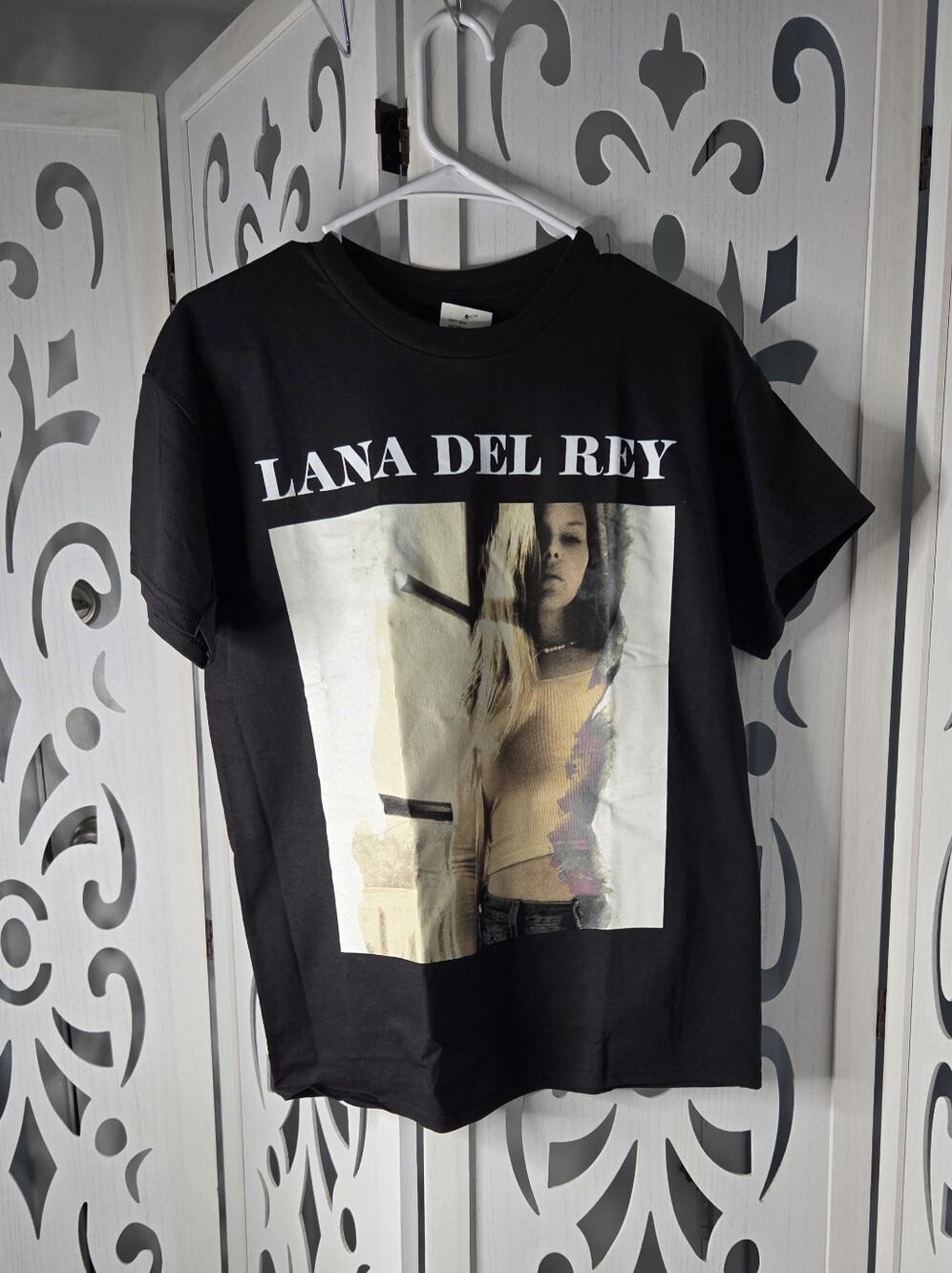 Lana Del Rey Graphic Band T Shirt Black Unisex Small Cotton Music Concert Tee